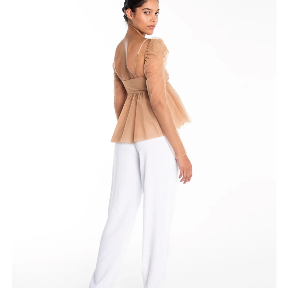 The Bar tulle party top - worn once